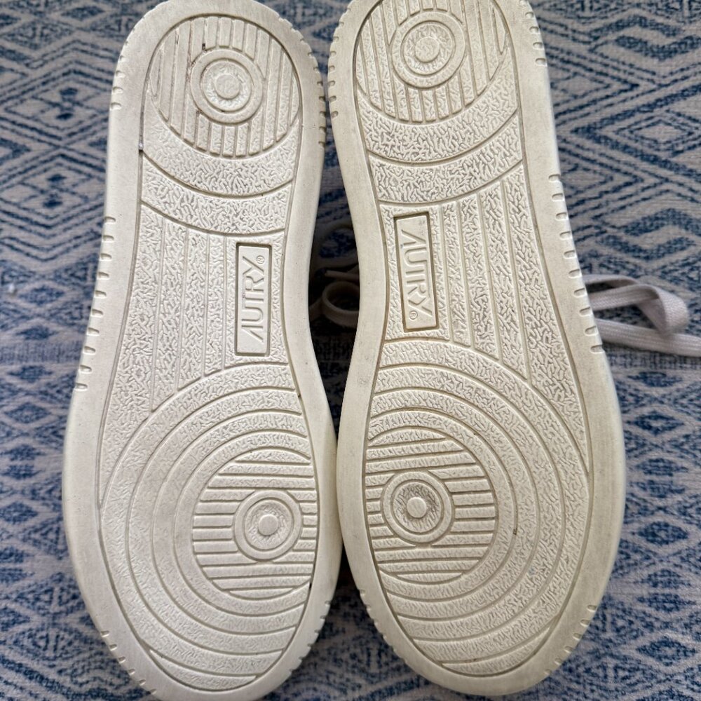 Autry Medalist Low Sneaker White Leather/Tobacco Suede- 39 - Picture 9 of 11